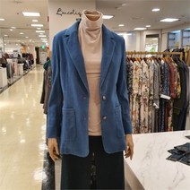 BUCOLIQUE SH03 데님투버튼기본자켓 B222DJ1110