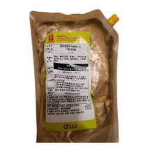 아워홈 맛탕용 시럽 2kg 1개 탕후루 시럽