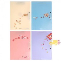 PP 더블 레버화일 (몽알몽알)