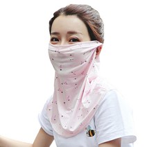 [2개무배] 플라워 쿨마스크 인증 자외선차단 마스크