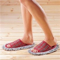 신발형 청소걸레 4켤레 특가세트(레드칼라)