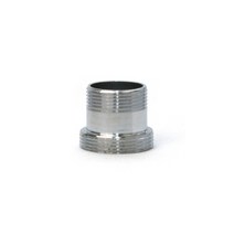 수도꼭지 변환 아답터 연장 외부나사 22mm-18mm 세면대 어댑터 젠더, 1개