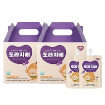 우리아이 맑은 습관 도라지배 주스(80ml X 20입) 2 배즙 유아음료