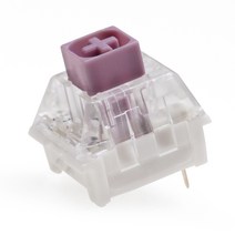 노벨 키 Kailh Hako 로얄 바이올렛 스위치 RGB SMD 핑크 촉각 50g 기계식 키보드 IP56 mx 스템 용 방진, Hako Violet S x10