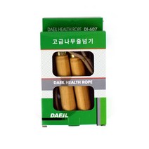 [∂LL7] 고급나무줄넘기(607) 천_0110 운동 유산소 스포츠 학교 헬스 학생_h§eEA, §본상품§e
