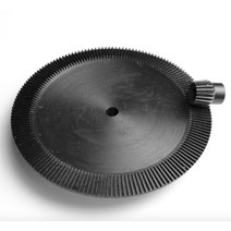 베벨 기어 박스 불박기 1세트 1.5M-톱니 금속 우산 베벨 기어 90 도 4 :1 변속기 직경: 91mm/24mm (구멍 d:, 한개옵션0