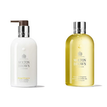 몰튼브라운 오렌지 앤 베르가못 샤워젤 + 바디로션, 2개, 300ml