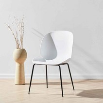 카르보 8602 튤립 플라스틱 의자, 핑크