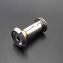 현관 도어 뷰어 방범 보안 렌즈 16mm 실버