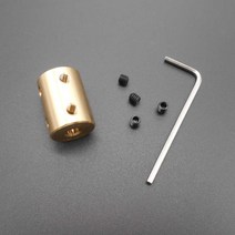 MDPS커플링 유연한 플렉시블 커플링 1개 X 길이 22MM 직경 16MM 황동 샤프트 모터 리지드 커플 링 5MM 6.35, 09 6.35MM-8MM