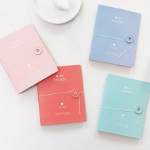 4x6포켓 미니앨범 사진 네컷 미니포켓-블루