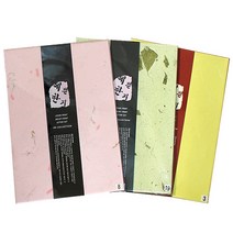 [문구조아] 예한 예쁜한지 A4 15매 편지지 03. 노랑, 1개