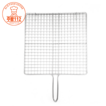스텐 사각겹석쇠 대 30x30 (고기불판 구이판 숯불석쇠