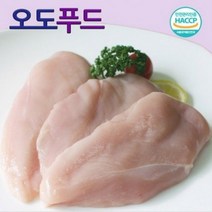 오도푸드 국내산 얼리지않은 닭가슴살 1kg, 1개