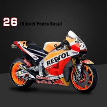 Maisto 1:18 혼다 Repsol RC213V 93 로스 시뮬레이션 합금 오토바이 모델 충격 흡수 컬렉션 자동차, 상자 포함 혼다 26