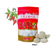 고추전용 고형복합비료 800g-1 웃거름 고추영양제 완효성 추비 알갱이비료