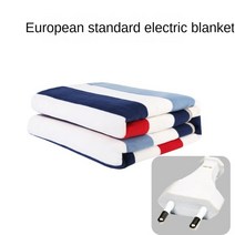 전기방석 전기담요 USB 차량용 보안 봉제 전기 담요 침대 온도조절기 매트리스 부드러운 난방 따뜻한 히터 카펫 110V-220V, 9.European standard - 180x150c