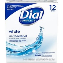 다이알 항균비누 세수비누 화이트 113gX12개 Dial white antibacterial soap, 12개입