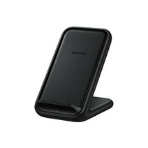 차량용 무선충전거치대 탁상용 무선충전거치대 무선충전거치대 원래 samsung 무선 충전기 스탠드 ep-n5200 빠른 qi 충전 samsung galaxy s21 s20 10, 검은색, 검은색