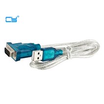 USB To RS232 D-SUB DB 9Pin 직렬 포트 연결 케이블 어댑터 w/드라이버 1m 100cm 2.0-RS 232, [01] 1M