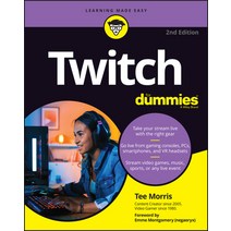 (영문도서) Twitch for Dummies Paperback, English, 9781119901570