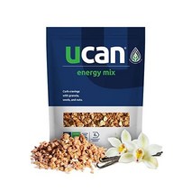 UCAN 그래놀라 너트 에너지 믹스 초콜릿 (8.5온스) 롱 래스팅 아몬드 캐슈 스낵 | 무설탕 비건 케토 친화적, Vanilla