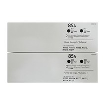 HP정품토너 85A CE285AD P1102 M1132 M1212 2개듀얼팩, 1개