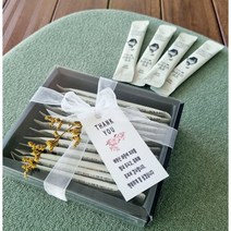 꿀벌달콤함에빠지다 꿀스틱 결혼식 돌잔치 조문 답례품, 레드, 꿀스틱10개입