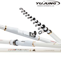 유정낚시 프로패션기 화이트 바다찌/갯바위낚시대 감성돔 돌돔 낚시대, 2.25-430