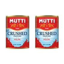 Mutti 무띠 크러쉬드 토마토 Polpa 400g 2팩 Crushed Tomatoes, 2개