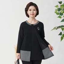 엄마옷 마담4060 날개가디건티셔츠-RTE208033-