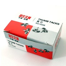 기본 사무용 압정 80개 대용량 게시판 오피스핀 압핀