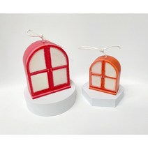 엔틱 창문 오브제 몰드 (소 대) 캔들재료 DIY 만들기, 대