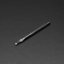 가죽공예 ONTON 검정 일자 치즐 목타 그리프 2.5mm