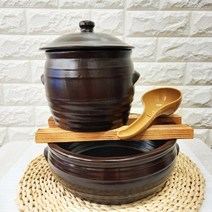 옹기삼촌 가정용 뚜껑옹기콩나물시루세트 콩나물 재배기 /엄마랑 아이와 함께 집에서 콩나물 키우기, 2호(대)