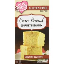 1+1 XO Baking Co CornBread Mix 향긋하고 촉촉한 글루텐 프리 콘브레드 방부제 또는 인, 1파운드(1팩)