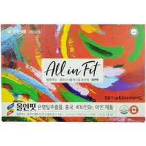 부광약품 올인핏. 은행잎추출물 영양제 기억력 혈행개선 영양제 120정