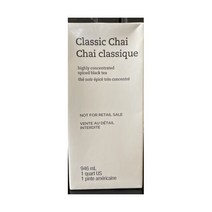 스타벅스 클래식 차이티 컨센트레이트 스파이시드 블랙티1쿼트NEWBest By 102423