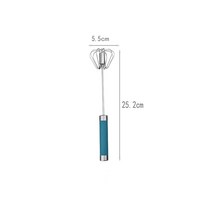 가축 사료 교반기 배합기 혼합 믹서 Hand Pressure Semi-automatic Egg Beater Stainless Steel Kitchen Ac, 07 Blue trumpet