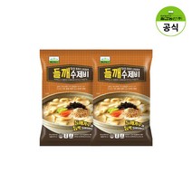 칠갑농산 들깨수제비 435g x 2개, 단품