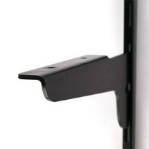 일음샵주_목재용 찬넬 날개 흑색 길이선택 선반용 2495 받침대 벽선반 찬넬날개 앵글 선반대**em피, 음~^200