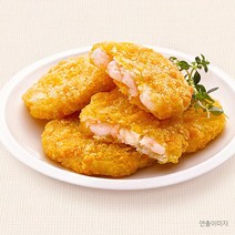 사세 빵가루 리얼 새우패티 구. 바삭 탱글 통새우살카츠 65g 10장 1봉 650g, 1개