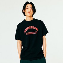 프리키쉬빌딩 릭 숏 슬리브 티셔츠 (블랙) - BK 127477