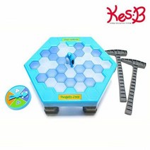 유아교구 캐스B보드게임 펭귄트랩 2매, 색상:[색상]본상품