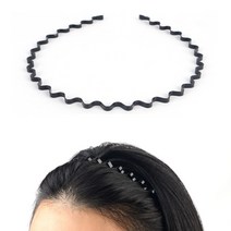 웨이브머리띠 앞머리고정 웨이브헤어밴드