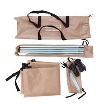 캠핑 사이드 자동차 지붕 탑 텐트 햇빛 차단 휴대용 쉼터 캐노피 접이식 운반 내구성 야외 해변 액세서, CHINA, 300x200cm 3, 08 300x200cm