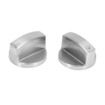 Stoves Cooker KnobsOven Knob(8Pcs)6Mm Universal Silver Gas Control Knobs Adaptors Oven Rotary Switch, 한개옵션0