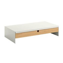 이케아 IKEA 모니터스탠드+서랍 화이트 47x26x10cm 스틸, 이미지참조