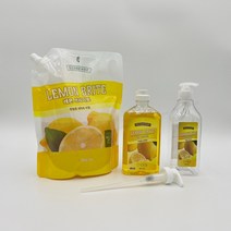 멜라루카 레몬브라이트 946ml 리필용+레몬향 473ml+펌프+용기