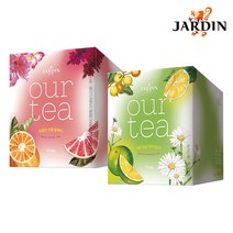 쟈뎅 아워티 오렌지 자몽10p+청귤 캐모마일 티 10p